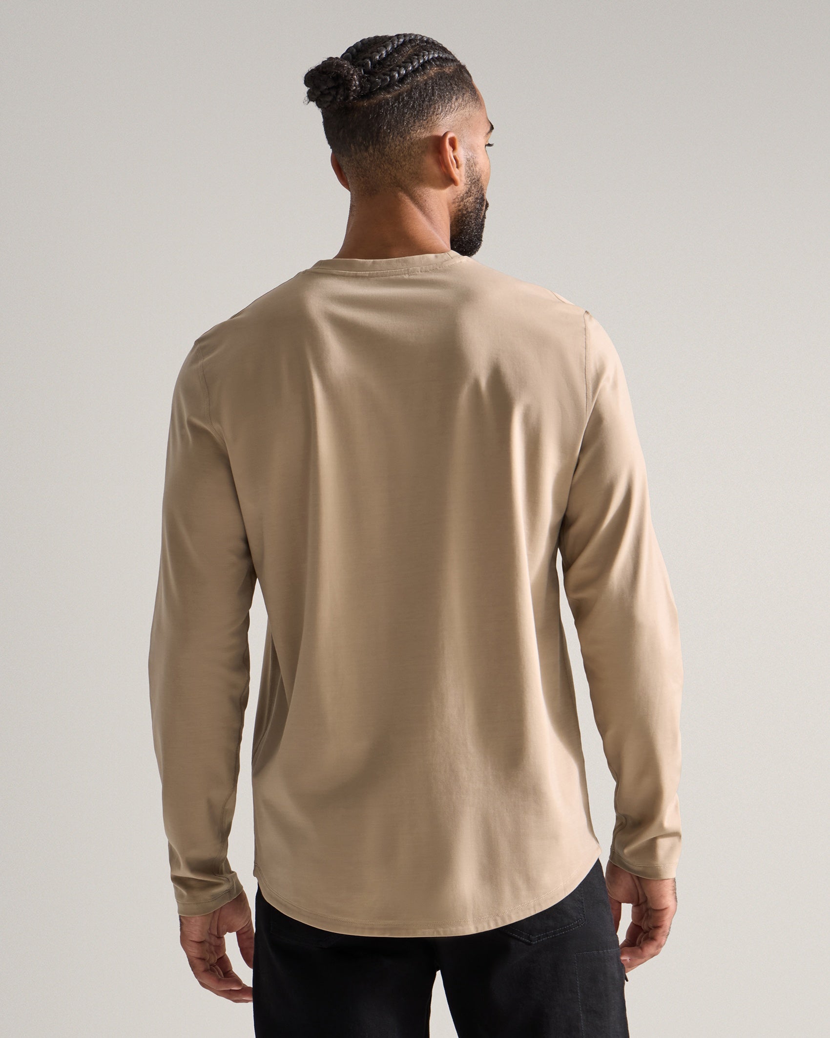 Everyday Long Sleeve Drop-Cut