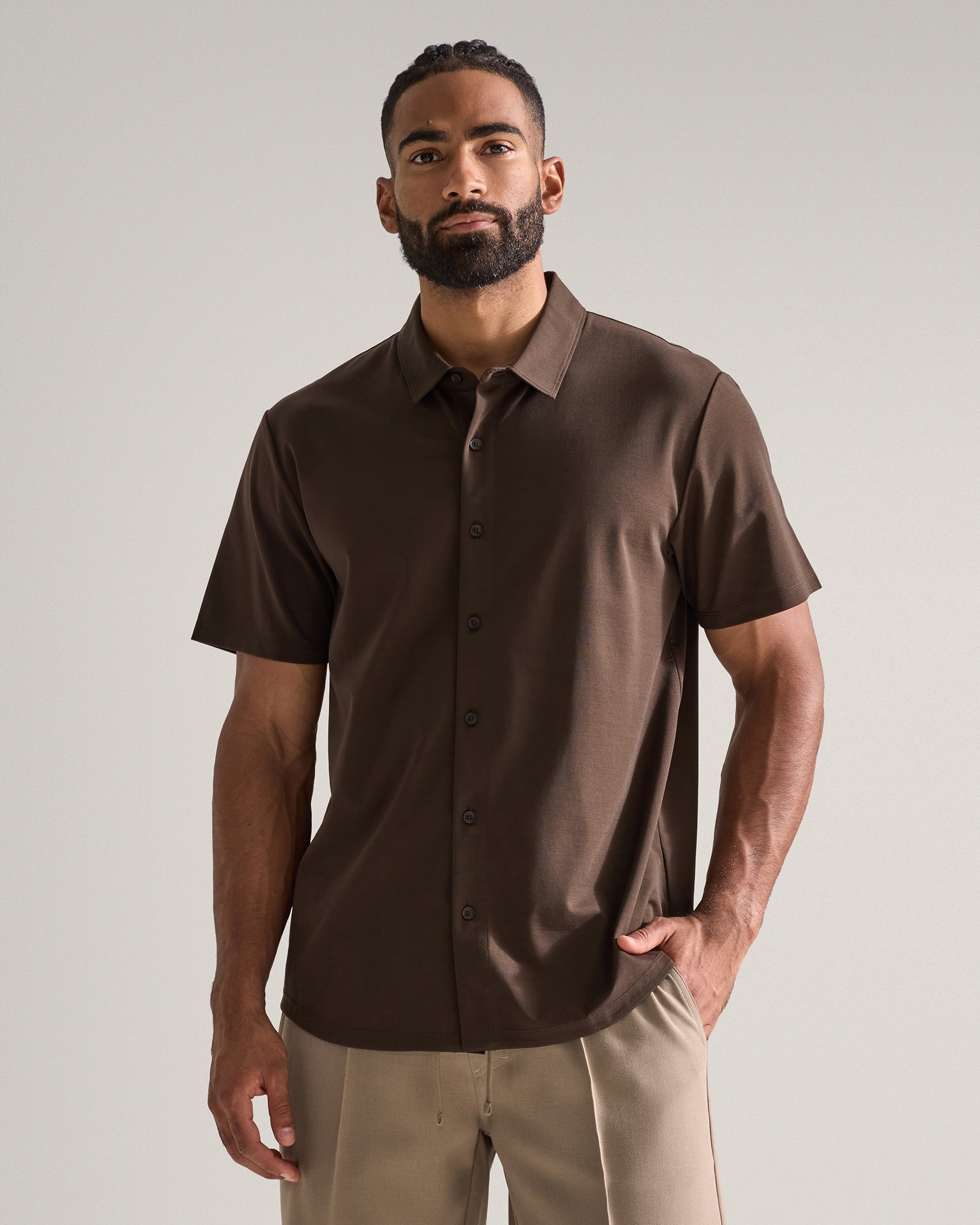 Everyday Short Sleeve Button Down