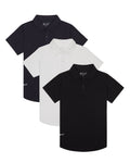 Kids Drop-Cut: LUX Polo - Custom 3 Pack