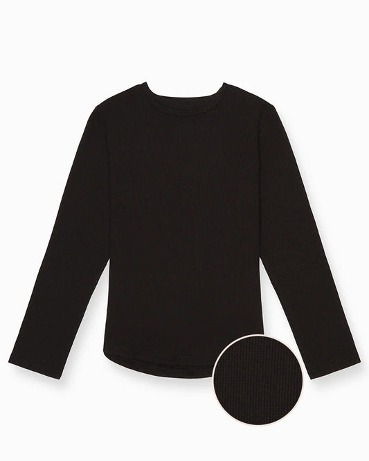 Kids Thermal Drop-Cut Long Sleeve