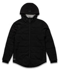 Drop-Cut Puffer Jacket