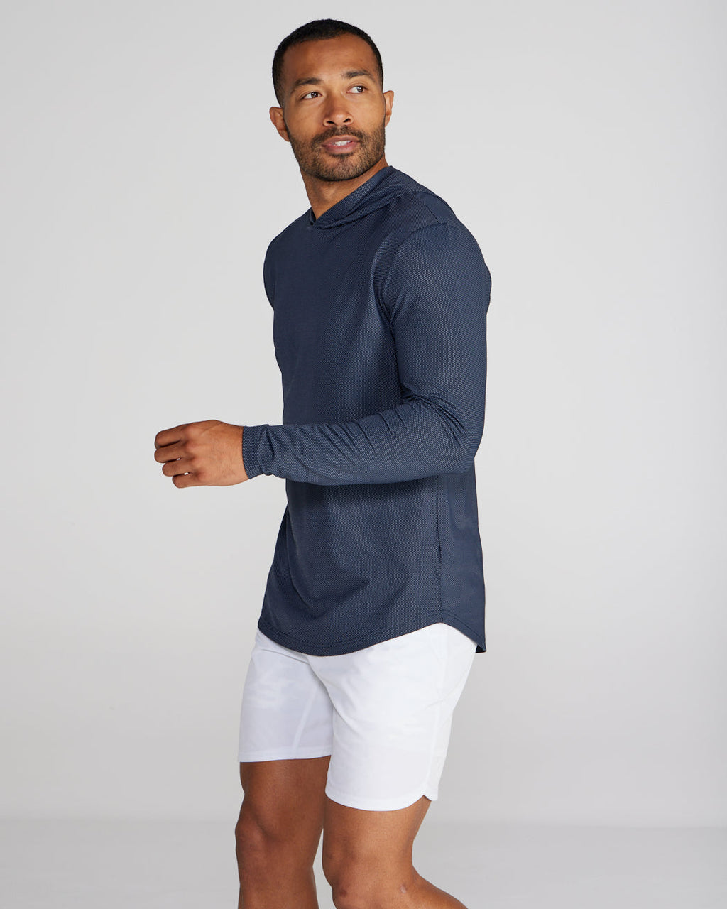 Pulse Pullover Drop-Cut Hoodie