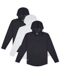 Pulse Pullover Drop-Cut Hoodie - Custom 3 Pack