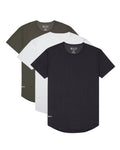 Pulse Short Sleeve Drop-Cut - Custom 3 Pack