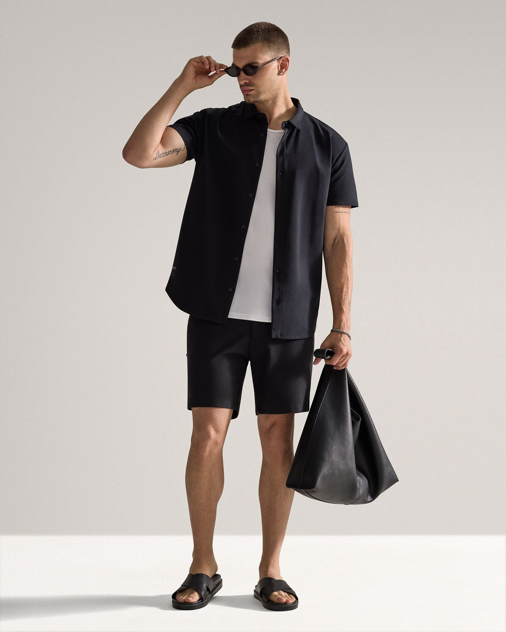 LUX Short Sleeve Button Down