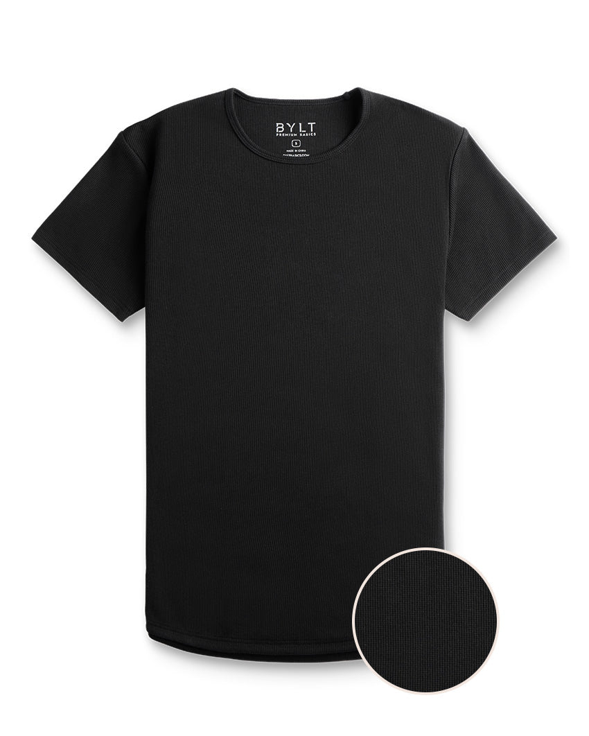 Thermal Short Sleeve Drop-Cut