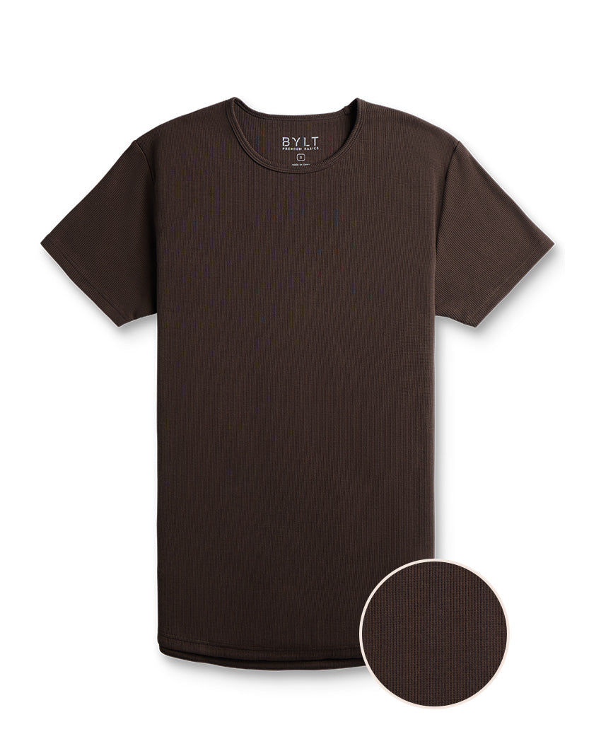 Thermal Short Sleeve Drop-Cut