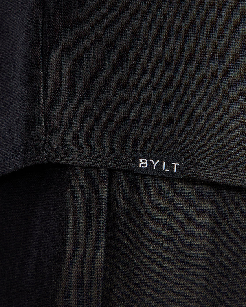 Women's Back to Basics Linen Button Down