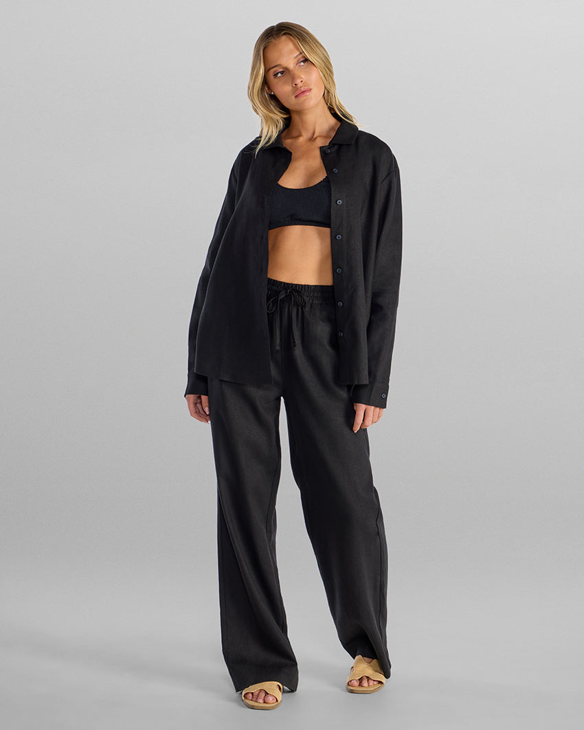 Women's Back to Basics Linen Pant