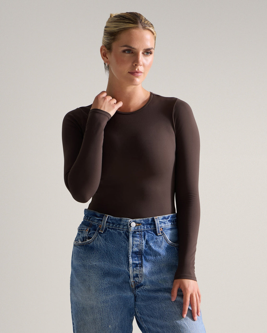 Balm Crew Long Sleeve Bodysuit