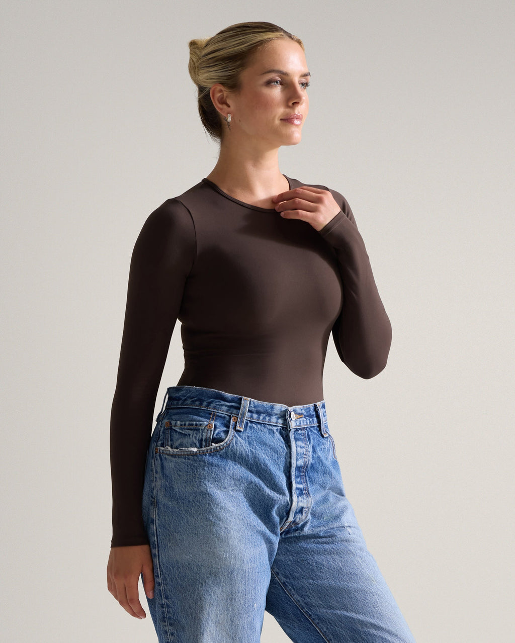 Balm Crew Long Sleeve Bodysuit
