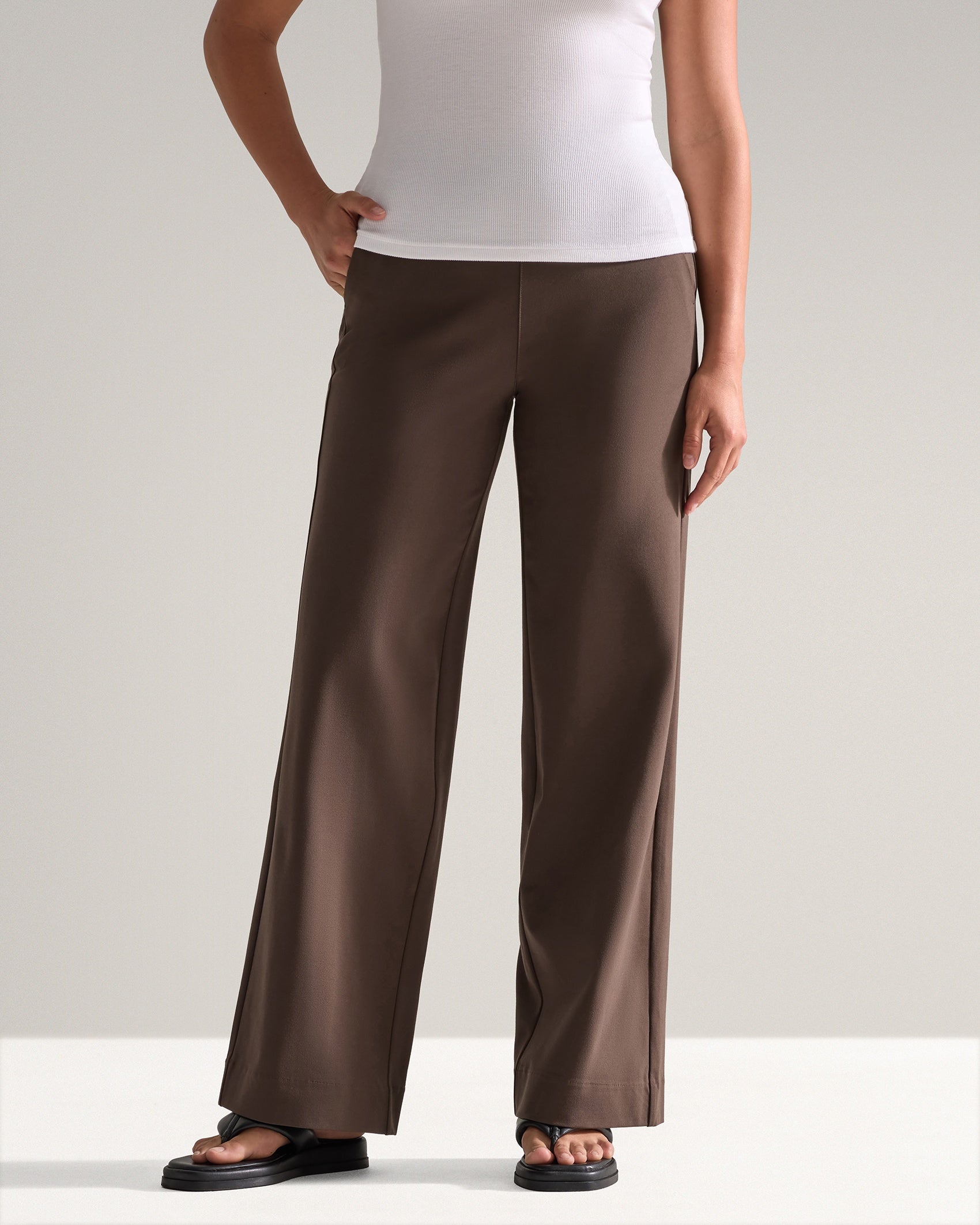 Midtown Wide-Leg Tailored Pant