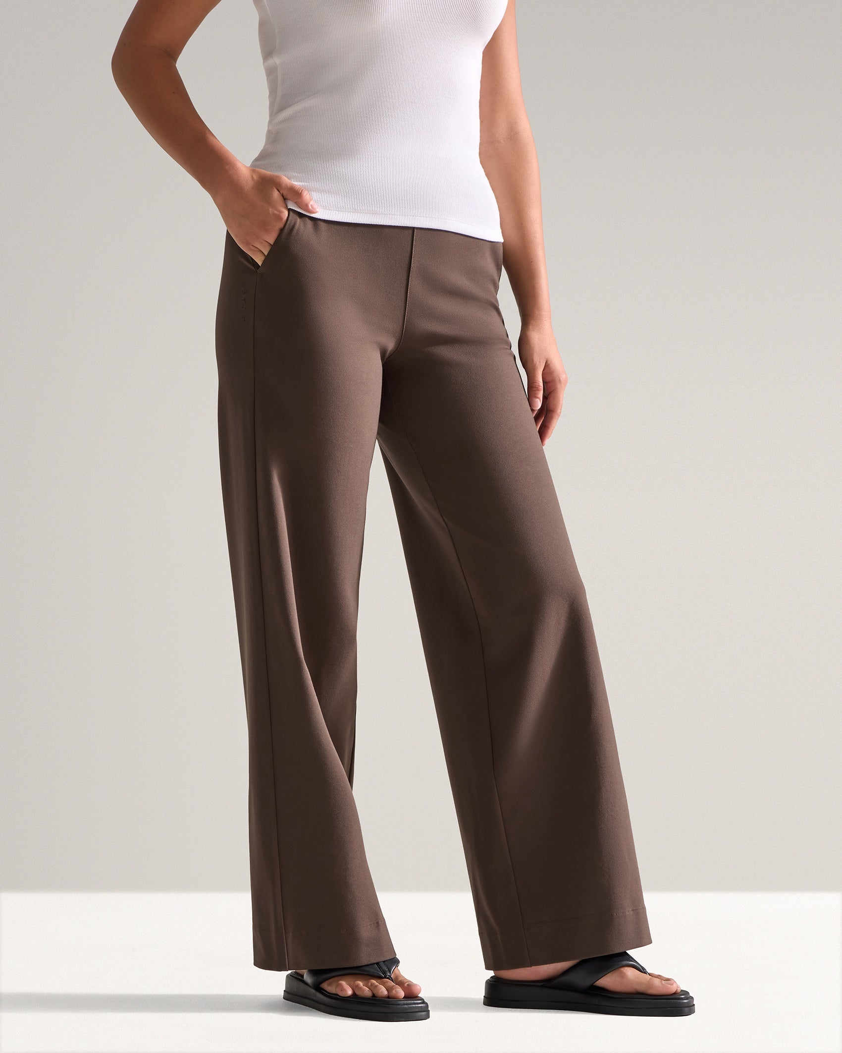 Midtown Wide-Leg Tailored Pant