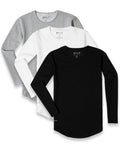 Drop-Cut Long Sleeve: BYLT Signature - Custom 3 Pack