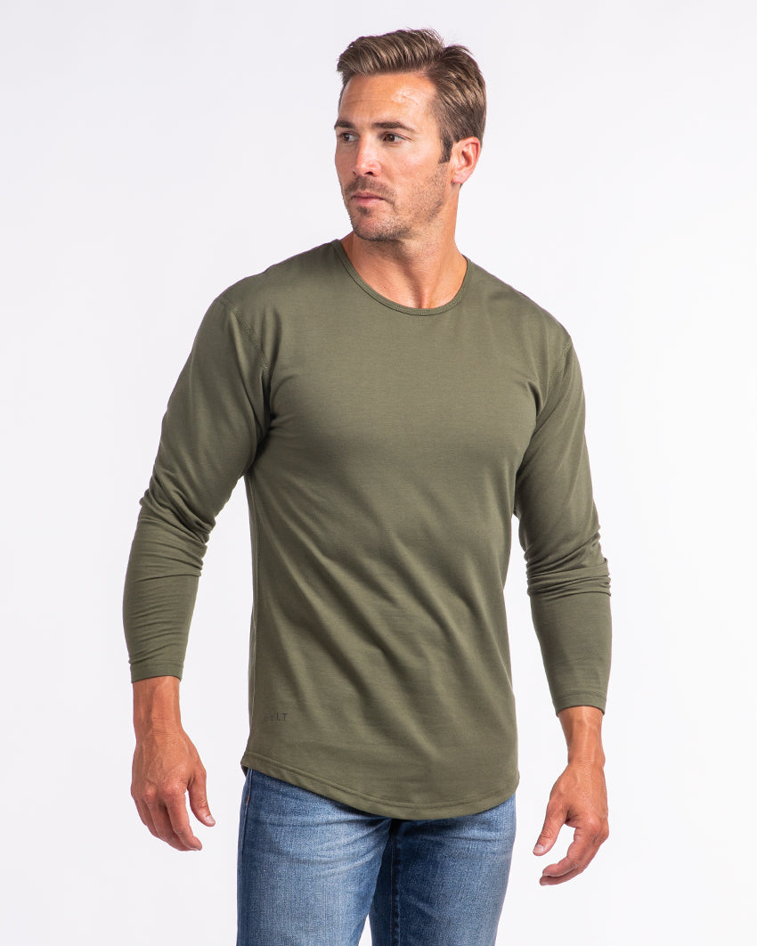 5-Item Drop-Cut Long Sleeve: LUX Bundle