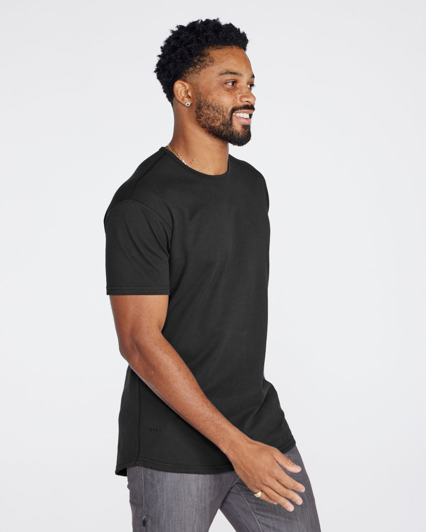 Bayside Short Sleeve Drop-Cut